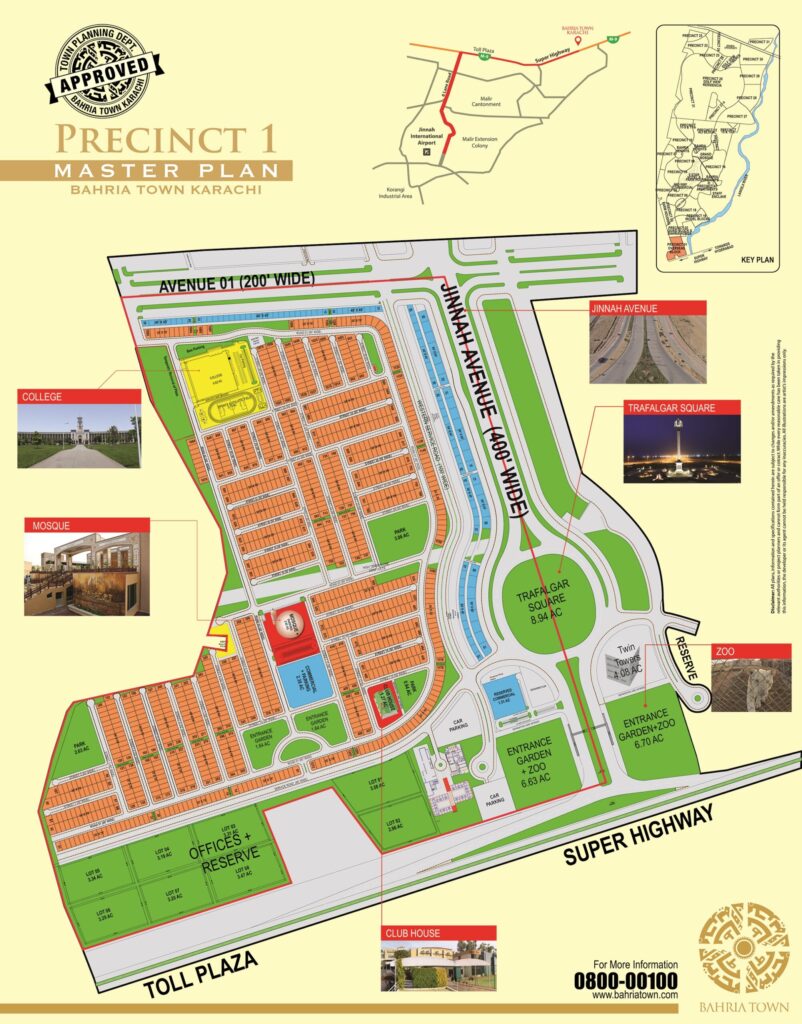 Precinct 1 Bahria Town Karachi