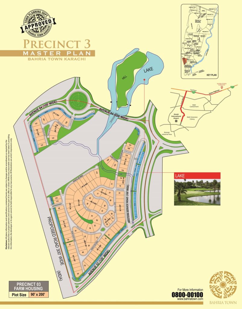 Precinct 3 Bahria Town Karachi